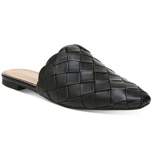LIKE NEW Circus NY by Sam Edelman Black Olena Woven Slip on Mules Size 9.5